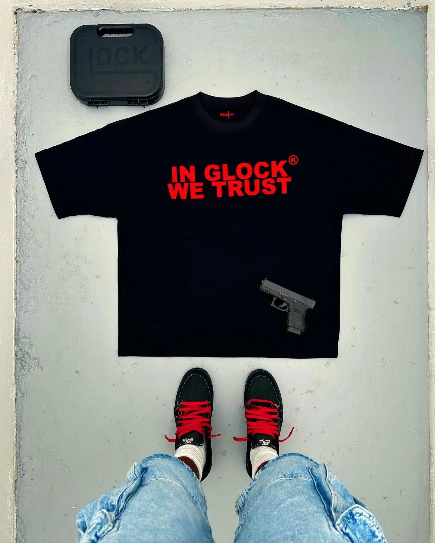 In Glock We Trust®  CLOUD Tee